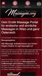 Mobile Screenshot of massagen.at
